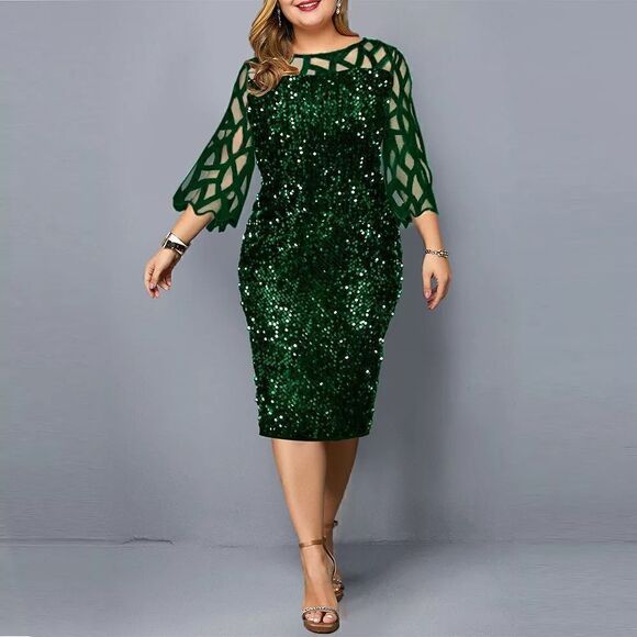 Plus Size Dress    - Picture 1 of 3